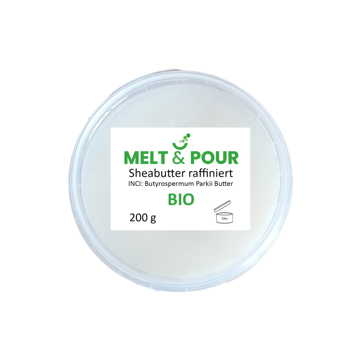 Raffinierte Sheabutter Bio